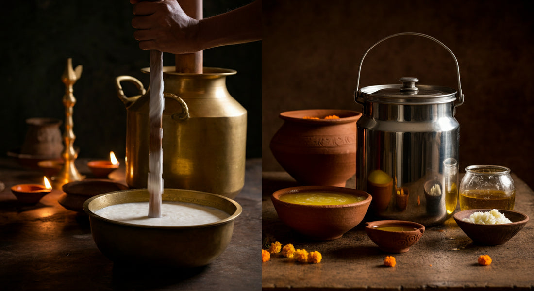 Bilona Ghee vs Regular Ghee: Why Traditional Ghee Costs 3x More