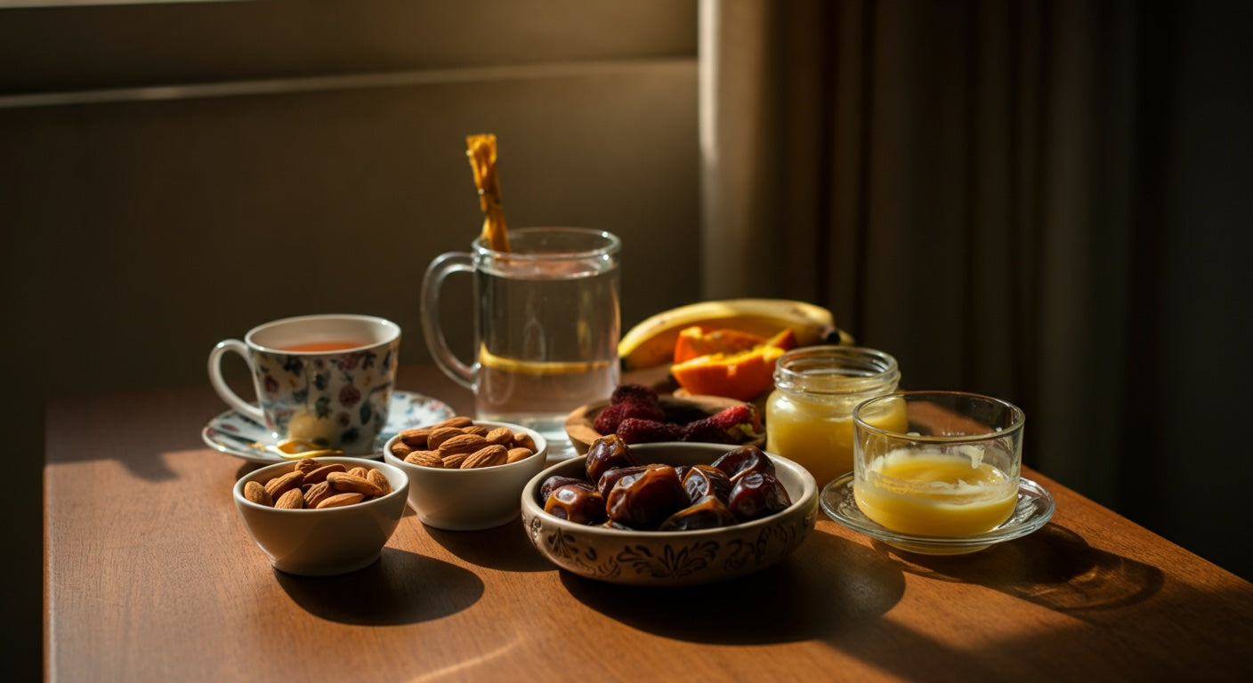 Healthy foods on empty stomach — morning routine