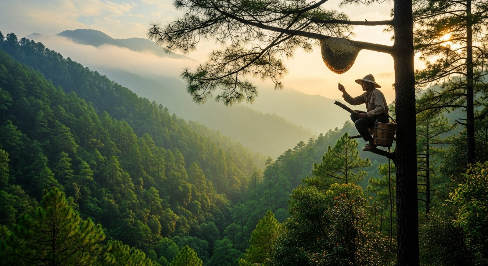 Wild Honey Harvesting & Forest Conservation, Done Right hero image