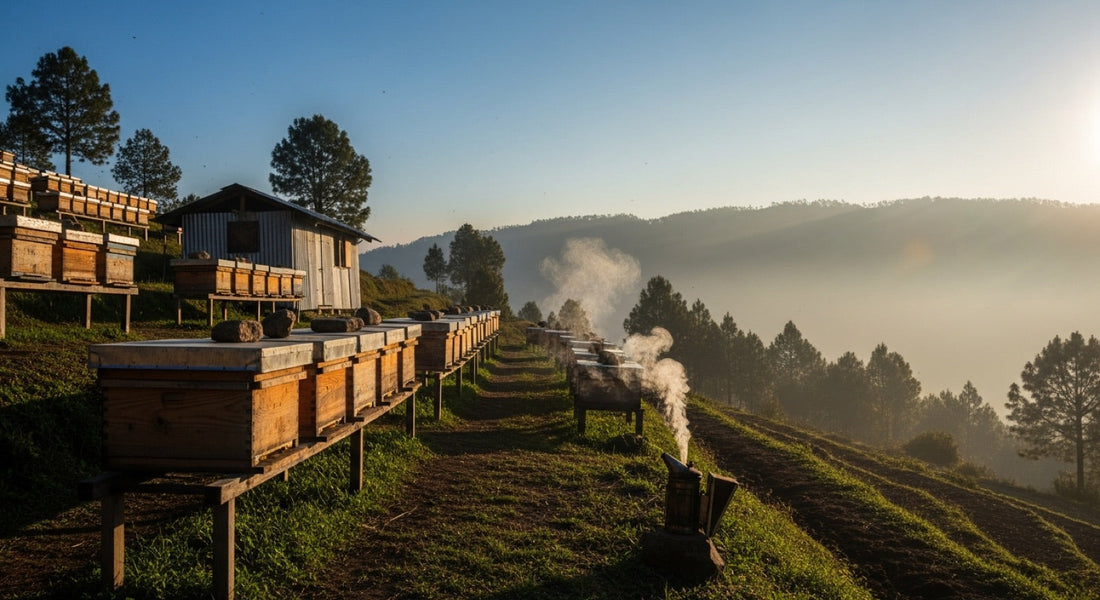 Extraction Day: Inside a Himalayan Honey Harvest hero image