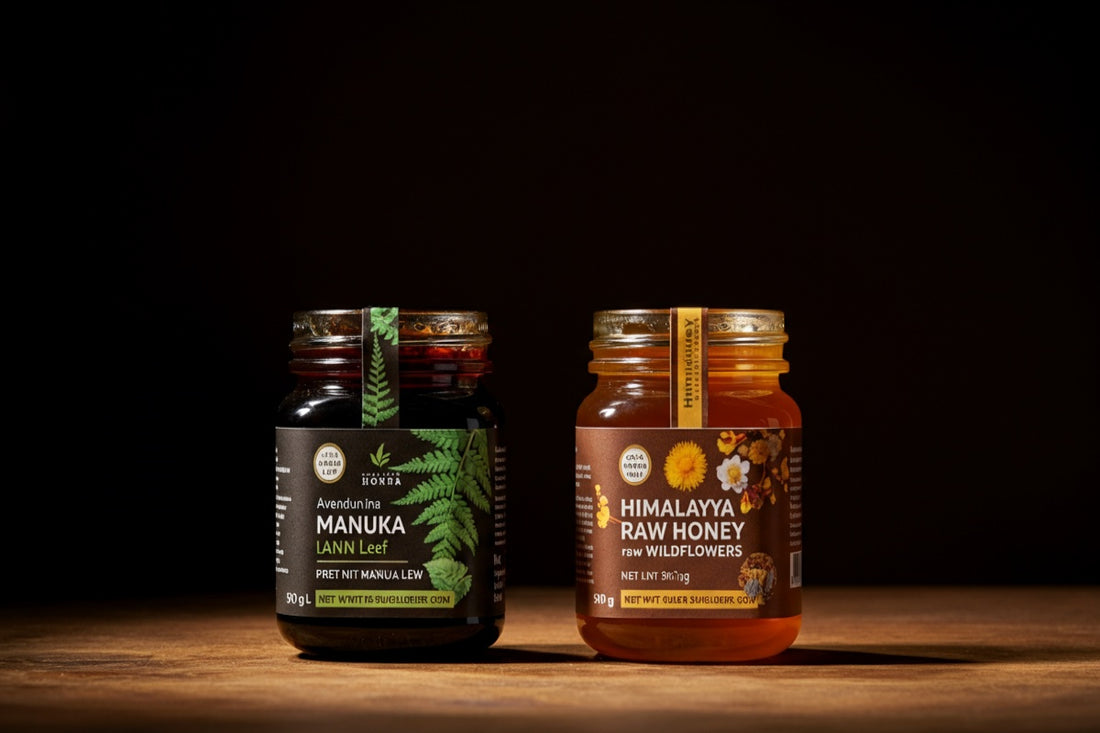 Manuka vs Raw Himalayan Honey comparison - which is worth the premium