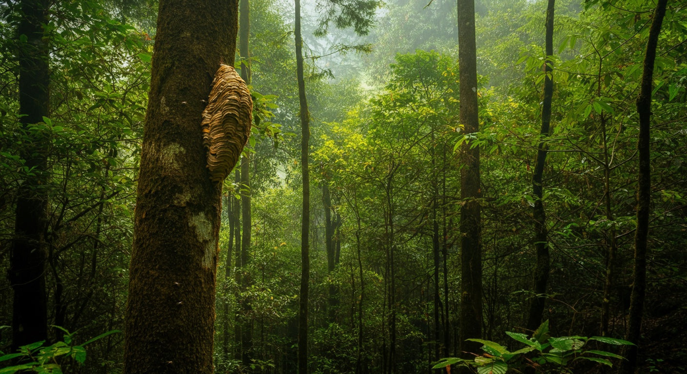 Wild forest honey — untamed Himalayan forests