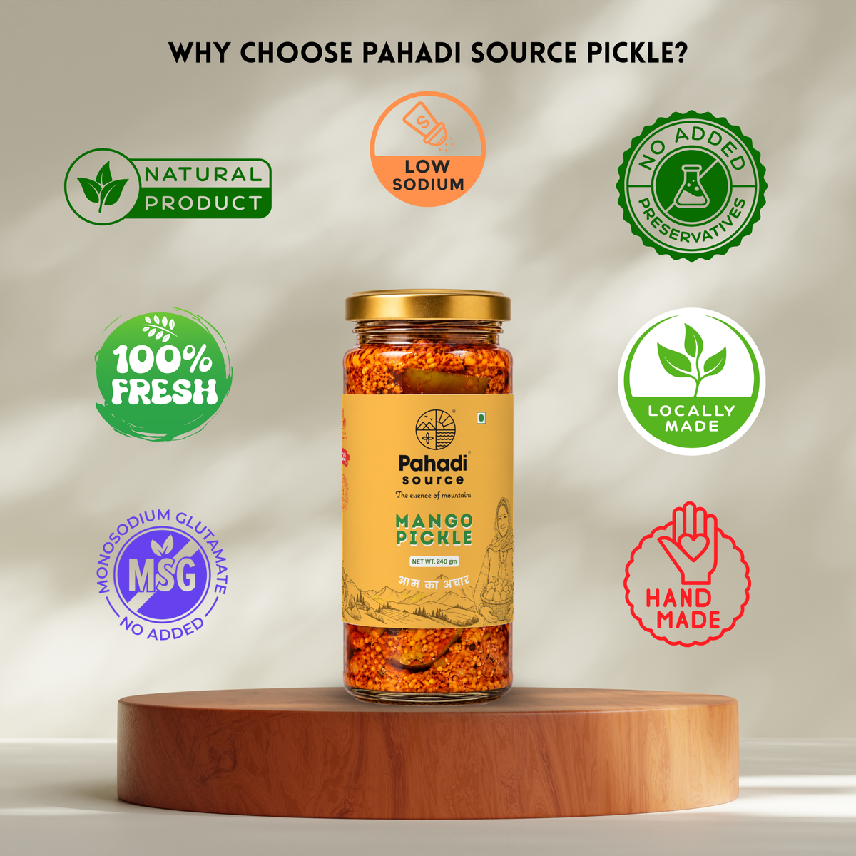 Pahadi Source Mango Pickle