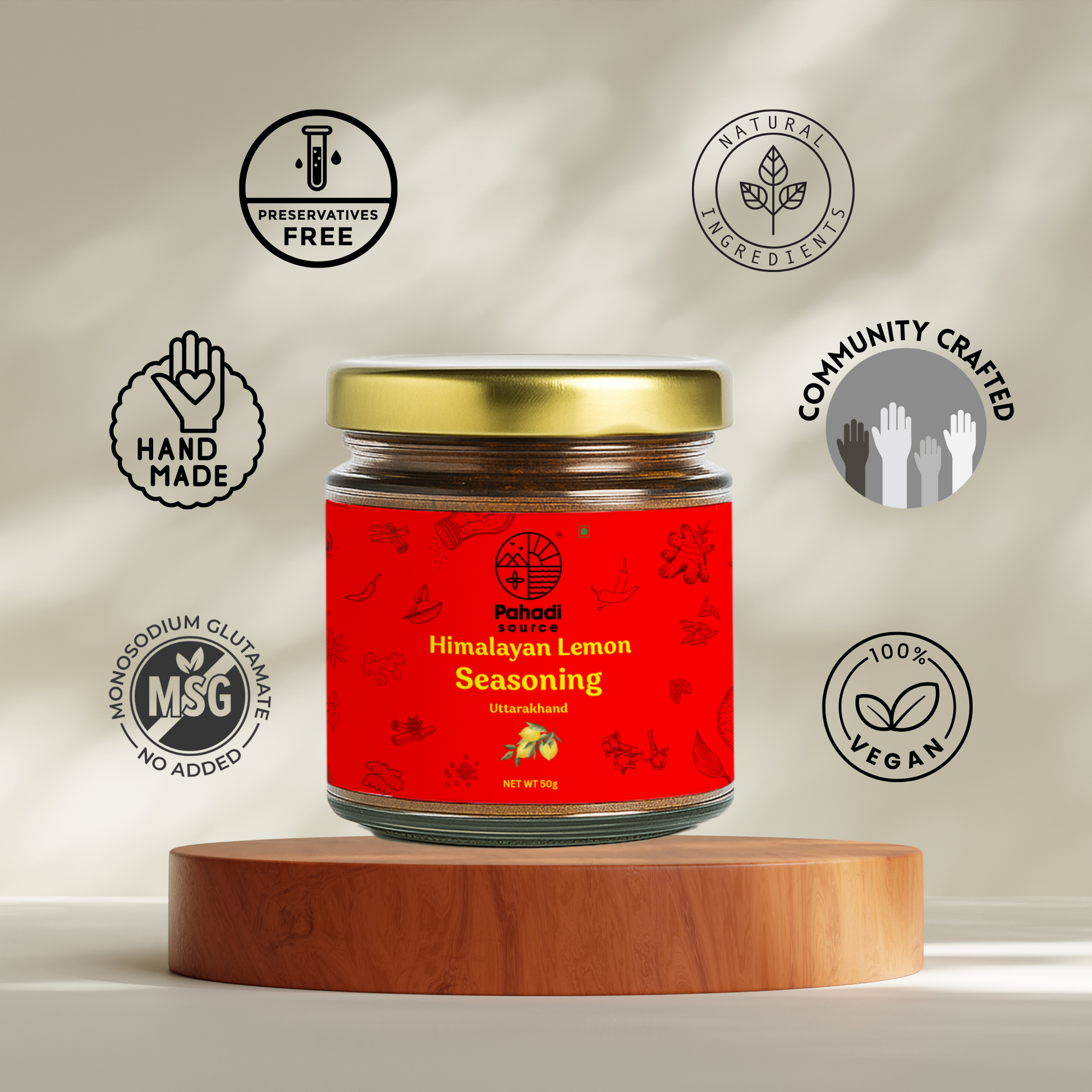 Himalayan Lemon (Galgal) Seasoning by Pahadi Source | 50gm