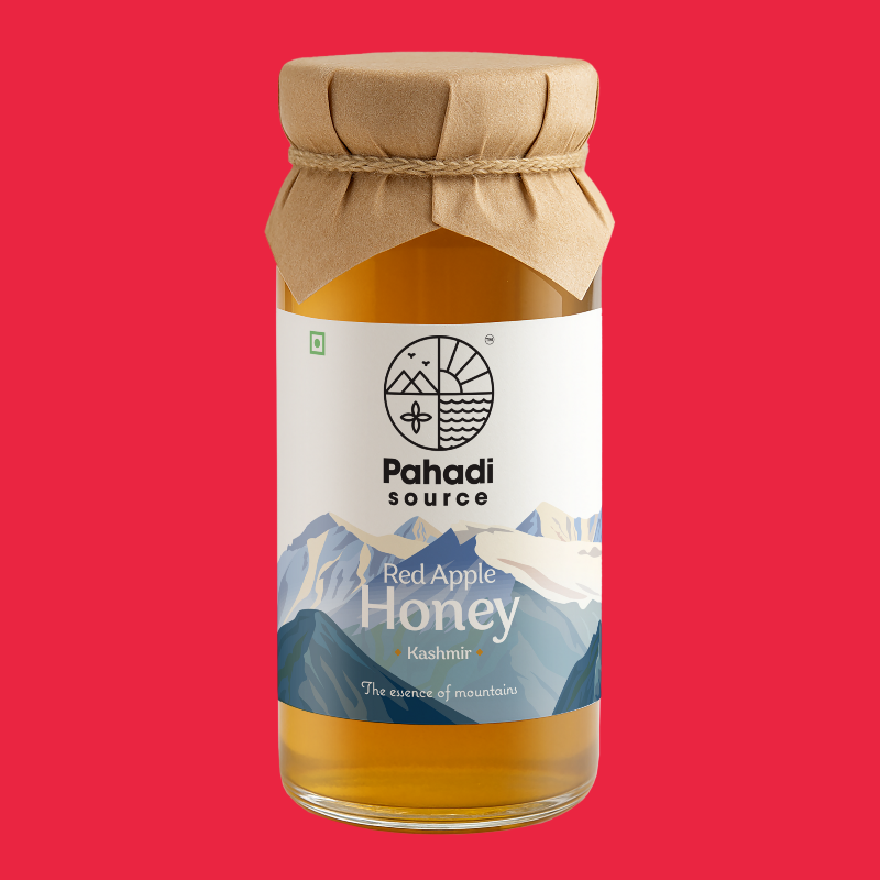 Red Apple Honey | 100% Raw Multi-Origin Himalayan Honey – Pahadi Source