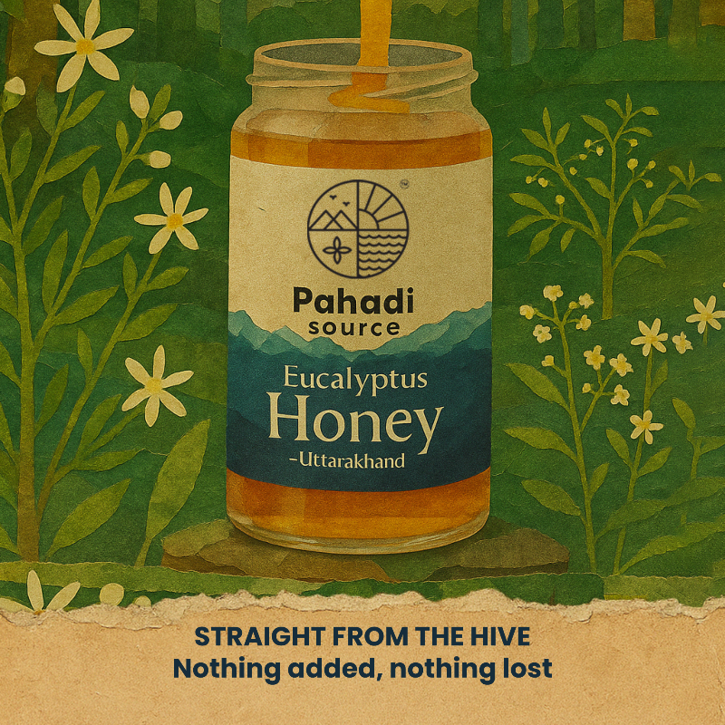 Eucalyptus Honey | 100% Raw Single-Origin Himalayan Honey – Pahadi Source