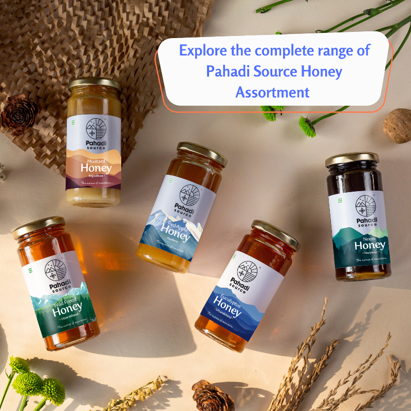 Eucalyptus Honey | 100% Raw Single-Origin Himalayan Honey – Pahadi Source