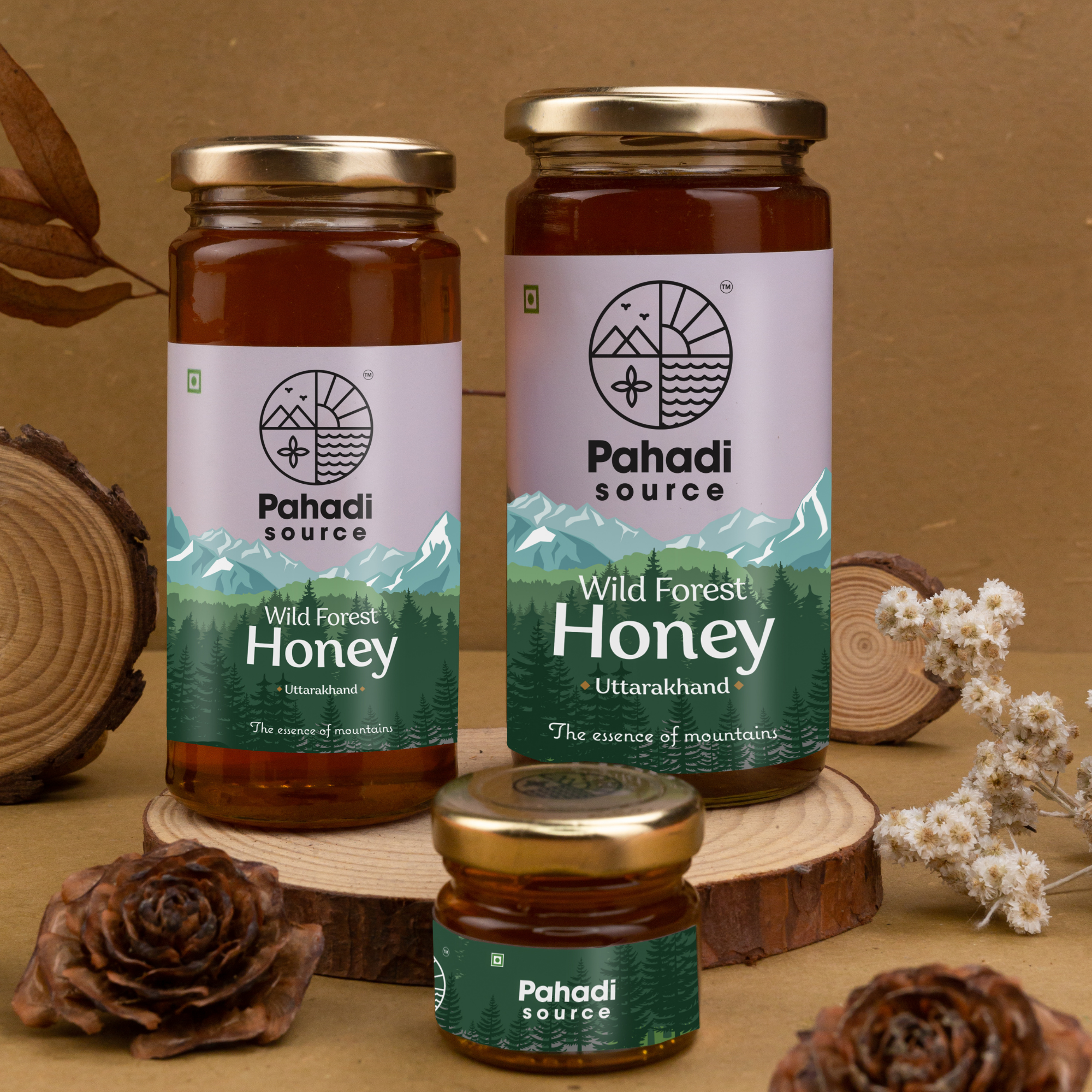 Wild Forest Raw Honey | 100% Raw Multi-Origin Himalayan Honey – Pahadi Source