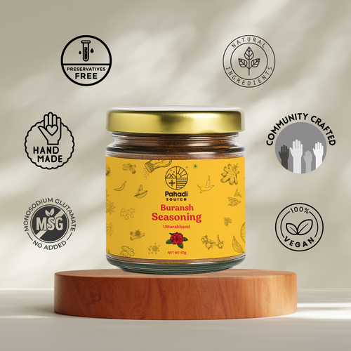 Buransh Seasoning by Pahadi Source | 50gm