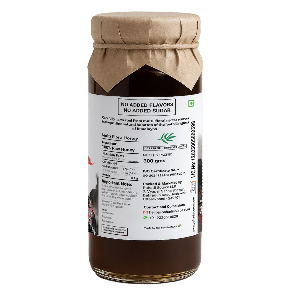 Black Forest Raw Honey | 100% Raw Multi-Origin Himalayan Honey – Pahadi Source