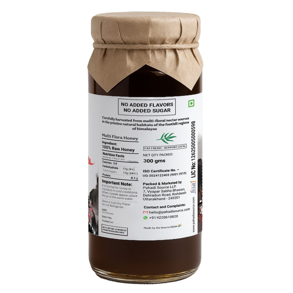 Black Forest Raw Honey | 100% Raw Multi-Origin Himalayan Honey – Pahadi Source