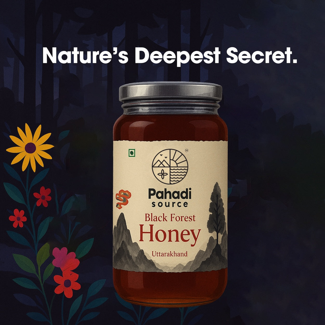 Black Forest Raw Honey | 100% Raw Multi-Origin Himalayan Honey – Pahadi Source