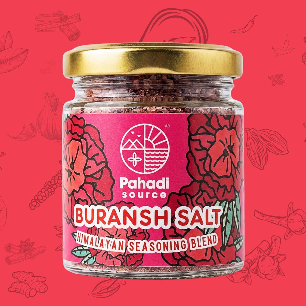 Buransh Salt - Himalayan Rhododendron Seasoning Blend by Pahadi Source