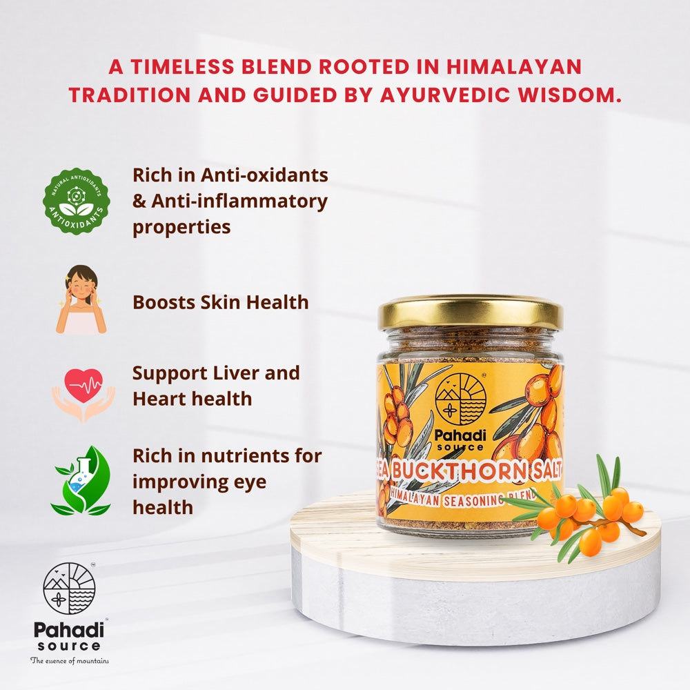 Sea Buckthorn Salt lifestyle detail