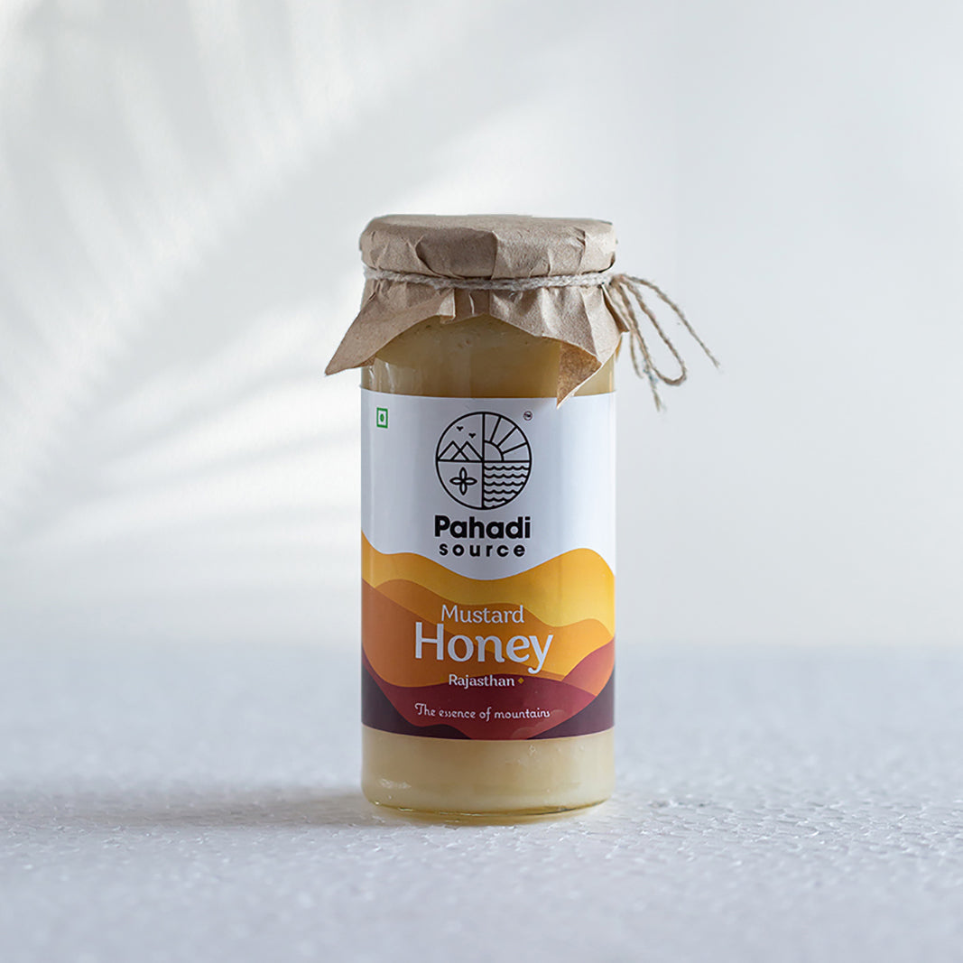 Natural Raw Mustard Honey || 8939115694106